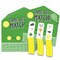 Big Dot of Happiness You Got Served - Tennis - Baby Shower or Tennis Ball Birthday Party Game Pickle Cards - Pull Tabs 3-in-a-Row - Set of 12